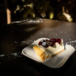 Blueberry cheese pie