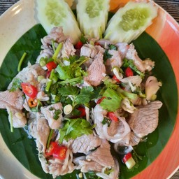 ยำหมูตะไคร้ (ไม่มีข้าว)