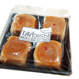 ลูกเต๋า ไส้ถั่วแดง ( 4 ลูก )