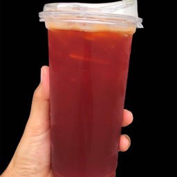 ชาแดง สตอเบอร์รี่ เย็น