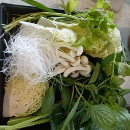 ชุดผักรวมจุ่ม