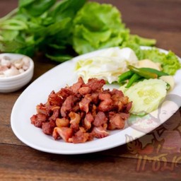 แหนมกระดูกอ่อนทอด