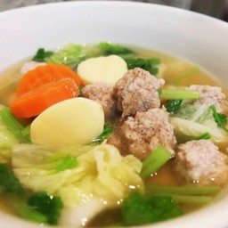 ต้มจืดเต้าหู้หมูสับ