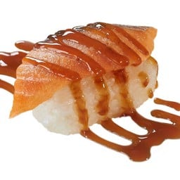 ซูชิหน้าแซลมอนย่างซีอิ๋ว