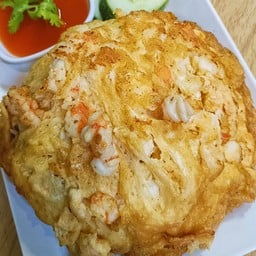 ข้าวไข่เจียวกุ้งสับ
