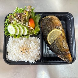 ข้าวปลาซาบะย่างซอสเทอริยากิ