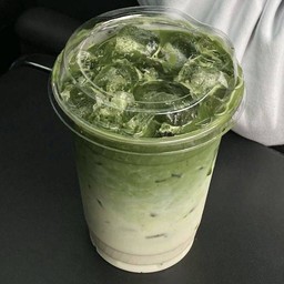 มัทฉะลาเต้ เย็น