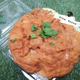 ข้าวราดไข่เจียวหมูสับ
