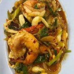 พริกเผากุ้งหมึก