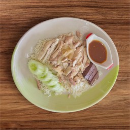 ข้าวมันไก่ต้ม