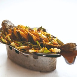 ปลาช่อนแกงส้ม