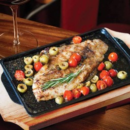 ปลาอบเนยมะนาว