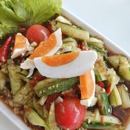 ตำแตงไข่เค็ม