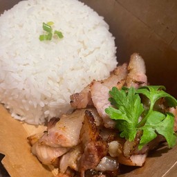 ข้าวคอหมูย่าง