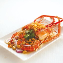 ยำกุ้งฟู (S)