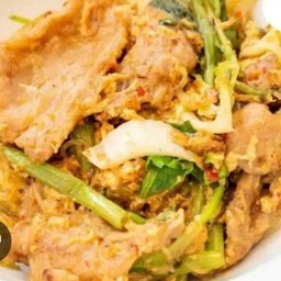 สุกี้แห้งไก่