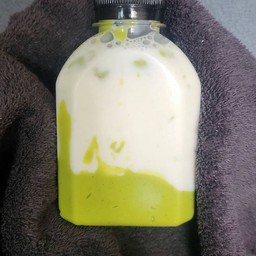 นมสดอะโวคาโดน้ำผึ้ง