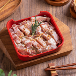 หมูสามชั้นหั่นเต๋าเกาหลี