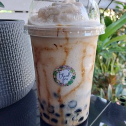 นมหมีปั่นบราวน์ชูการ์+บุกบราวน์ชูการ์