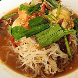 ส้มตำซั่วเส้นเล็กปูปลาร้า
