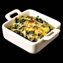 Baked Spinach with Cheese