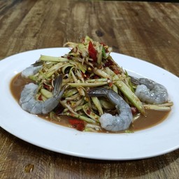 ตำมะม่วงกะปิกุ้ง