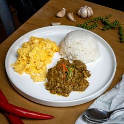 Southern thai curry  with spareribs