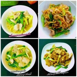 ราดหน้ายอดผัก(นายอ้วนราดหน้า)(เพชรเกษม63)