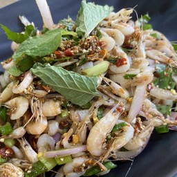 ลาบกุ้งฝอย