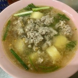 แกงจืดวุ้นเส้น+เต้าหู้ไข่+หมูสับ
