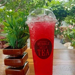 น้ำแดงโซดาหรือแดงมะนาวโซดา