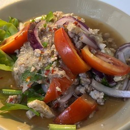 ยำวุ้นเส้นหมูสับ