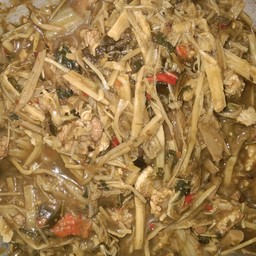 หมกหน่อไม้ใส่หมู