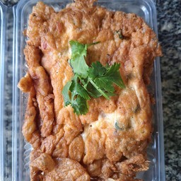 ข้าวไข่เจียว(ไข่2ฟอง+เนื้อสัตว์)