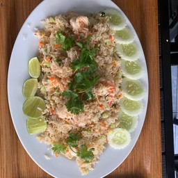 Shrimp fried rice ข้าวผัดกุ้ง
