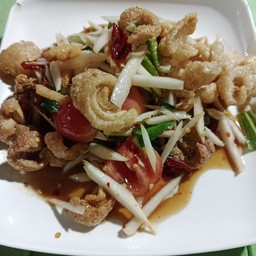 ตำแคบหมู(ปลาร้า)