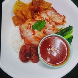 ข้าวหมูย่างเกาหลี