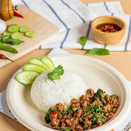 ข้าวกระเพราไก่
