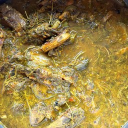 แกงส้มยอดมะขามปลาย่าง