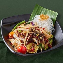 ส้มตำ ชาวโซ๊ะ ตลาดเอื้ออาทรนาเกลือ