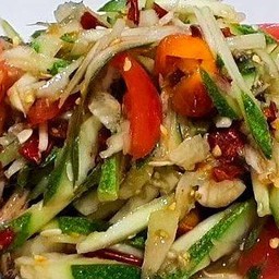 ส้มตำแตงปูปลาร้า
