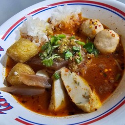 เส้นเล็ก-ต้มยำเย็นตาโฟ