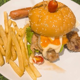 เบอร์เกอร์ หมูย่าง