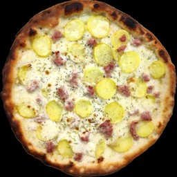 Creamy Potato Bacon Pizza