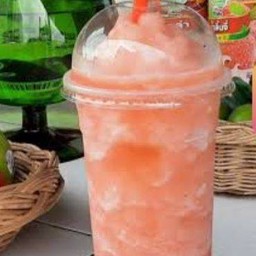 แตงโม ส้ม ปั่น