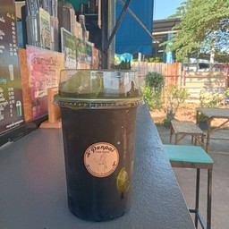 ชาเขียวดำน้ำผึ้ง