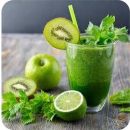 กีวี่ แอปเปิ้ลเขียว มะนาว ปั่น