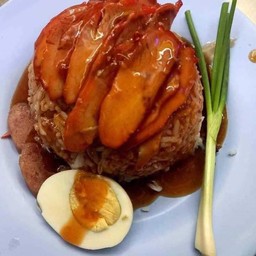 เฮงดี บะหมี่เกี๊ยว หมูแดง หมูกรอบ