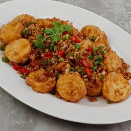 เต้าหู้ไข่ผัดพริกเกลือ