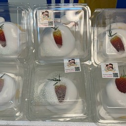 เค้กสตอเบอร์รี่ครีมสด